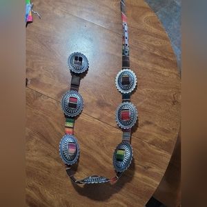 Ariat Serape Western Concho Belt